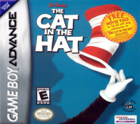 The Cat in the Hat GameBoy Advance US box art